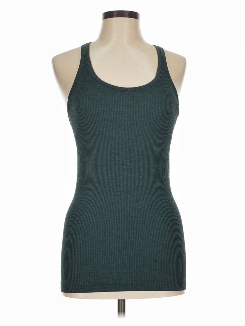 lululemon Ribbed Racerback Yoga Tank Top in Emerald